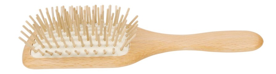 Soin Du Corps Redecker | Brosse A Cheveux En Bois Pour Cheveux Longs