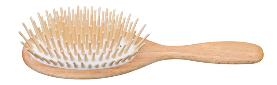 Soin Du Corps Redecker | Brosse A Cheveux En Bois Pour Cheveux Longs