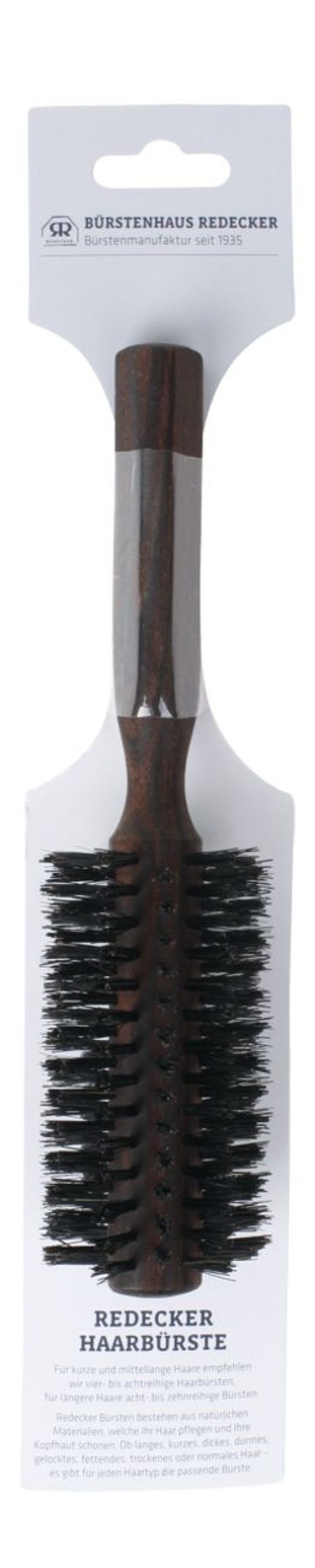 Soin Du Corps Redecker | Brosse A Cheveux Ronde