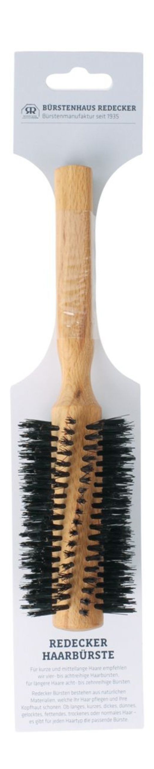 Soin Du Corps Redecker | Brosse A Cheveux Ronde