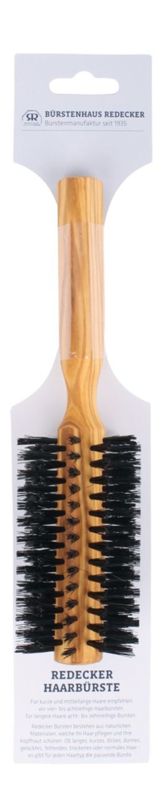 Soin Du Corps Redecker | Brosse A Cheveux Ronde